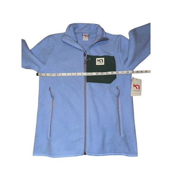 New Kari Traa Rothe Iris Midlayer Fleece Jacket Sz S Full Zip Gorpcore Womens - Picture 5 of 12